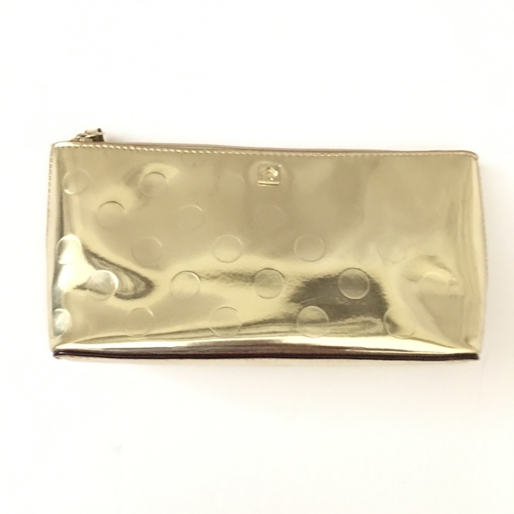 Kate Spade New York Cosmetics Bag Gold